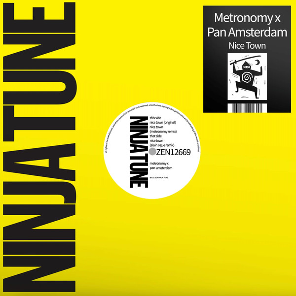 Metronomy x Pan Amsterdam - Nice Town | Ninja Tune (ZEN12669)