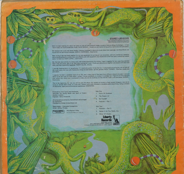 Hawkwind - Hawkwind | Liberty (LBS 83348) - 2 Hawkwind - Hawkwind | Liberty (LBS 83348) - 2