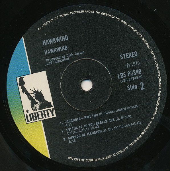 Hawkwind - Hawkwind | Liberty (LBS 83348) - 4 Hawkwind - Hawkwind | Liberty (LBS 83348) - 4