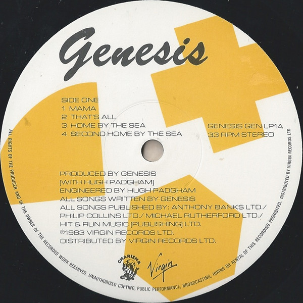 Genesis - Genesis | Charisma (GEN LP1) - 3 Genesis - Genesis | Charisma (GEN LP1) - 3