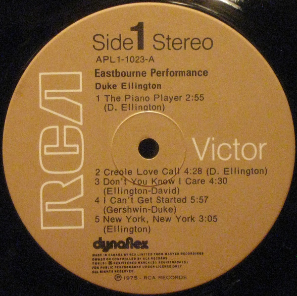 Duke Ellington - Eastbourne Performance | RCA (APL1-1023) - 3