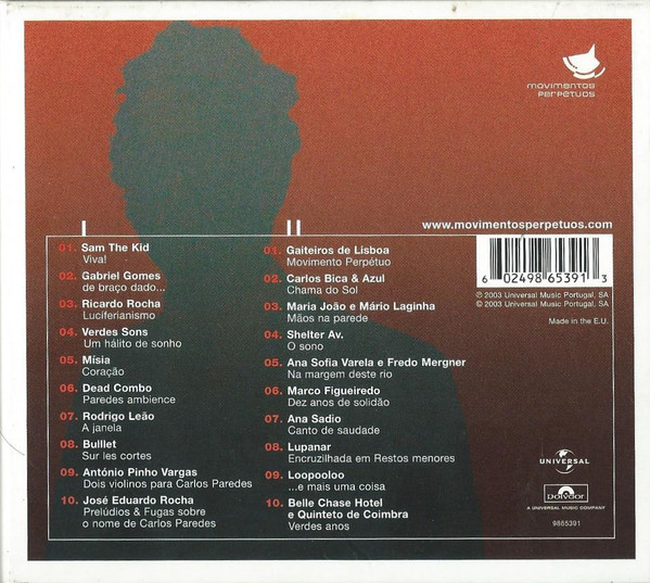Various - Movimentos Perpétuos | Música Para Carlos Paredes | Polydor (9865391) - 2 Various - Movimentos Perpétuos | Música Para Carlos Paredes | Polydor (9865391) - 2