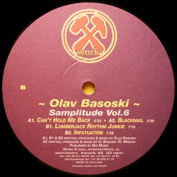 Olav Basoski - Samplitude Vol.6 | Work Records (work 42)