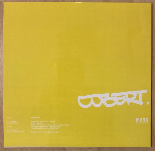 Cobert - Swabby EP | Mung Records (MUNG002) - 4 Cobert - Swabby EP | Mung Records (MUNG002) - 4
