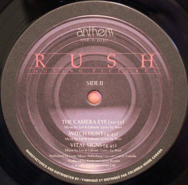 Rush - Moving Pictures | Anthem (ANR-1-1030) - 4