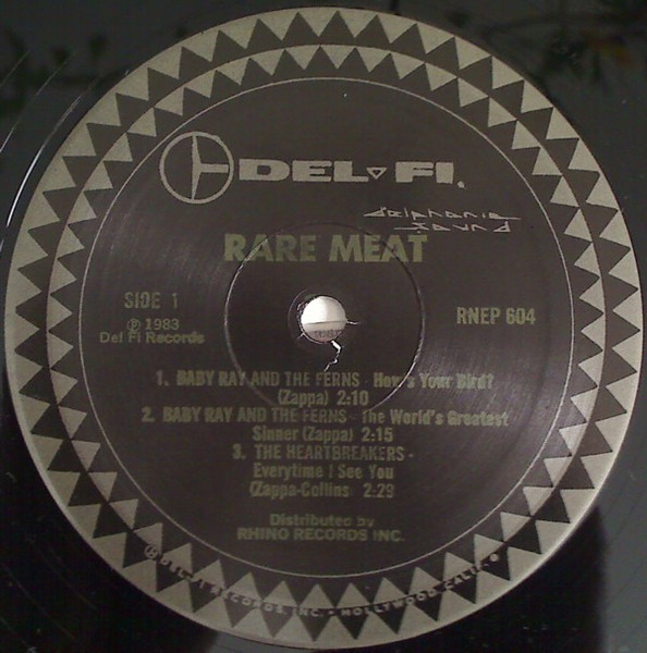 Frank Zappa - Rare Meat | Del-Fi Records (RNEP 604) - 3