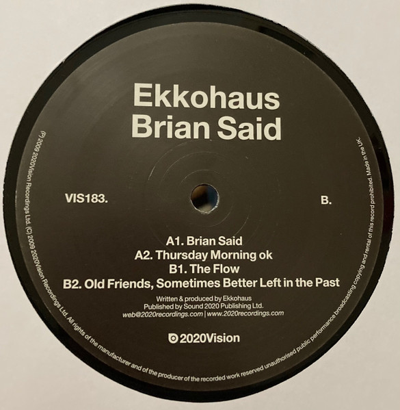 Ekkohaus - Brian Said | 20:20 Vision (VIS183) - 4