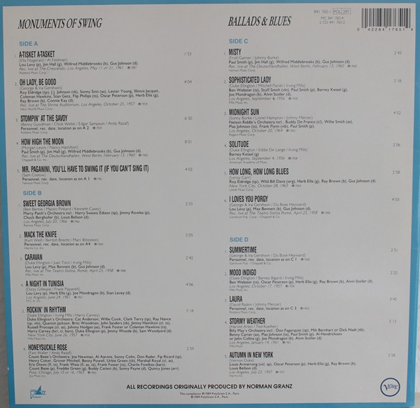 Ella Fitzgerald - For The Love Of Ella | Verve Records (841 765-1) - 2 Ella Fitzgerald - For The Love Of Ella | Verve Records (841 765-1) - 2