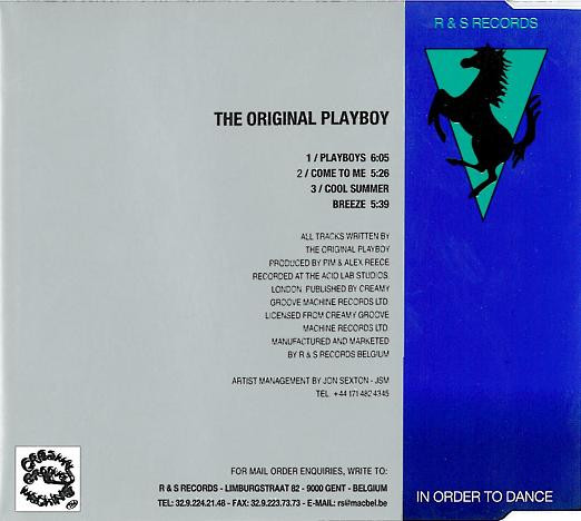 The Original Playboy - Playboys | R & S Records (RS 95080 CD) - 2