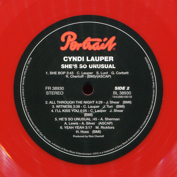 Cyndi Lauper - She's So Unusual | Epic (19439801801) - 4