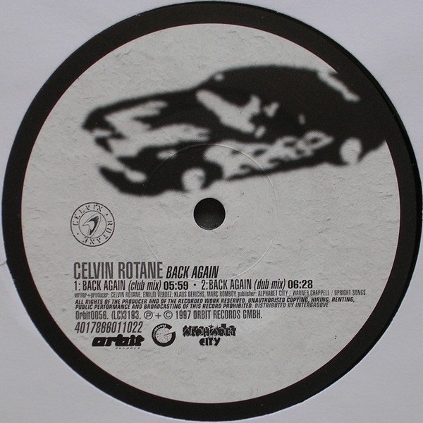 Celvin Rotane - Theme From Magnum / Back Again | Orbit Records (ORBIT0056) - 4 Celvin Rotane - Theme From Magnum / Back Again | Orbit Records (ORBIT0056) - 4
