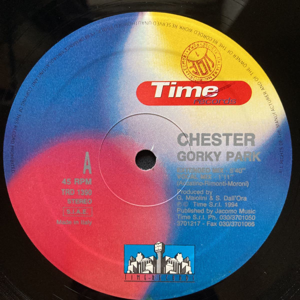 Chester - Gorky Park | Time Records (TRD 1390) - 3 Chester - Gorky Park | Time Records (TRD 1390) - 3