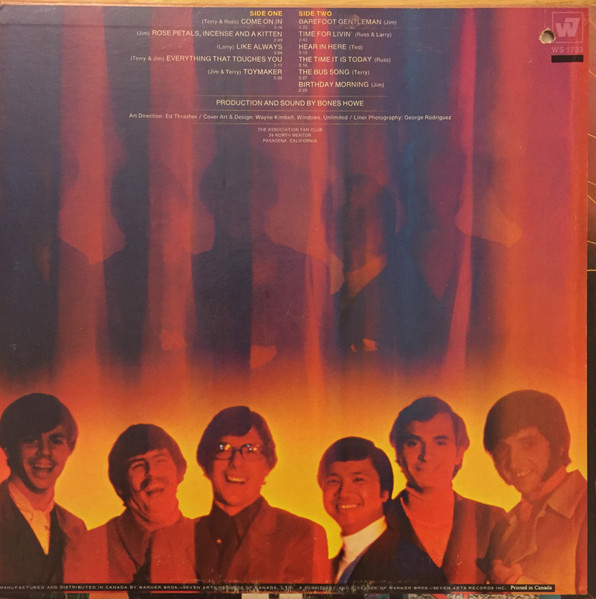 The Association - Birthday | Warner Bros. Records (WS 1733) - 2 The Association - Birthday | Warner Bros. Records (WS 1733) - 2