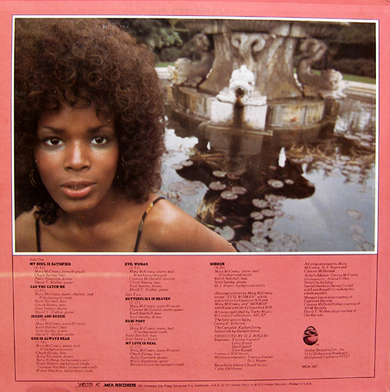 Mary McCreary - Butterflies In Heaven | Shelter Records (MCA-347) - 2