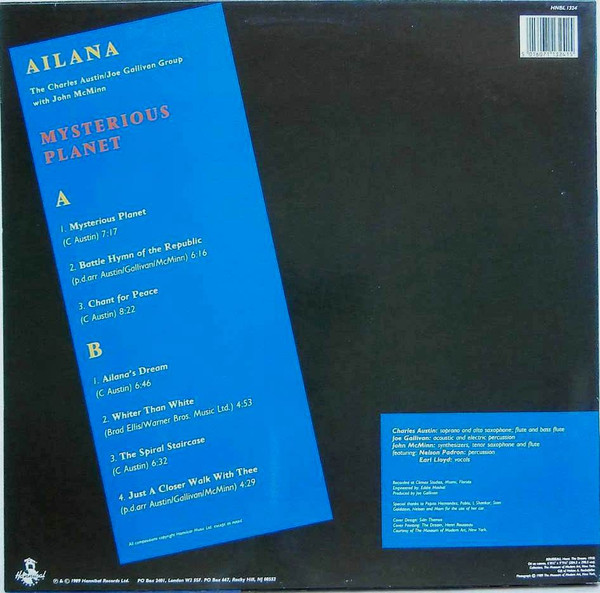 Ailana - Mysterious Planet | Hannibal Records (HNBL 1324) - 2 Ailana - Mysterious Planet | Hannibal Records (HNBL 1324) - 2
