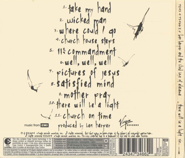 Ben Harper And The Blind Boys Of Alabama - There Will Be A Light | Virgin (7243 4 73466 2 0) - 2 Ben Harper And The Blind Boys Of Alabama - There Will Be A Light | Virgin (7243 4 73466 2 0) - 2