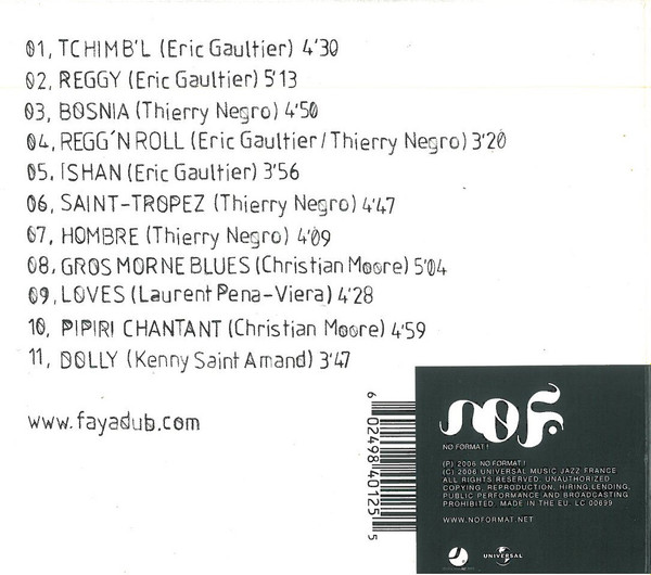 Faya Dub - World Wide Reggae | No Format (NØF. 10) - 3 Faya Dub - World Wide Reggae | No Format (NØF. 10) - 3