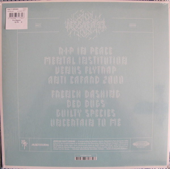 Jessica 93 - Guilty Species | Teenage Menopause Records (TMR025) - 2