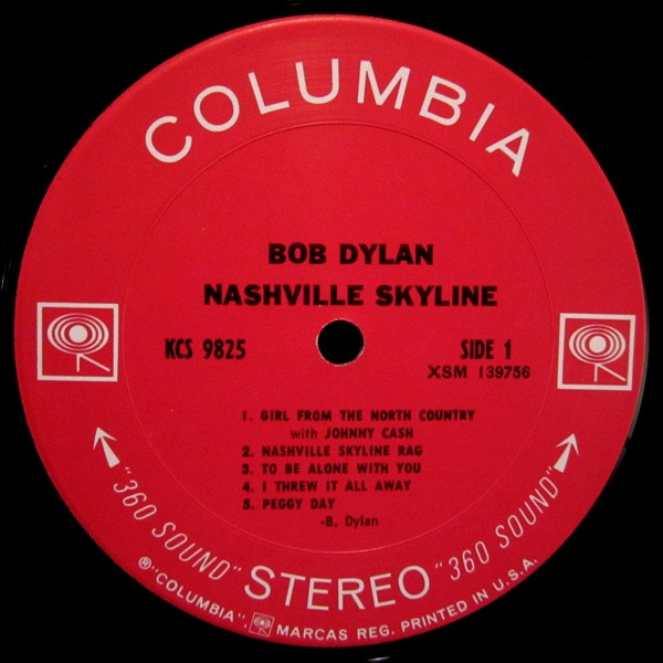 Bob Dylan - Nashville Skyline | Columbia (KCS 9825) - 3