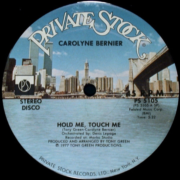Caroline Bernier - Hold Me, Touch Me | Private Stock (PS 5105) - main