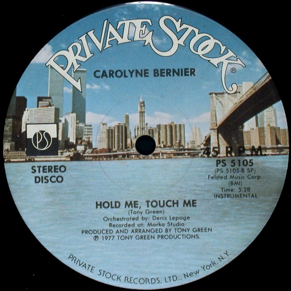 Caroline Bernier - Hold Me, Touch Me | Private Stock (PS 5105) - 2