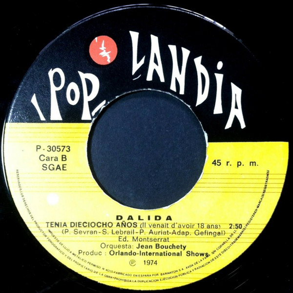 Dalida - Gigi L'Amoroso | Poplandia (P-30573) - 4