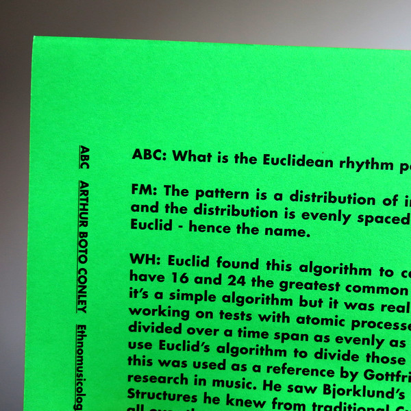 Don't DJ - Arthur Boto Conley's Music Workshop Presents "Don't DJ / Metasepia" | Travel By Goods (TBG06) - 3 Don't DJ - Arthur Boto Conley's Music Workshop Presents "Don't DJ / Metasepia" | Travel By Goods (TBG06) - 3