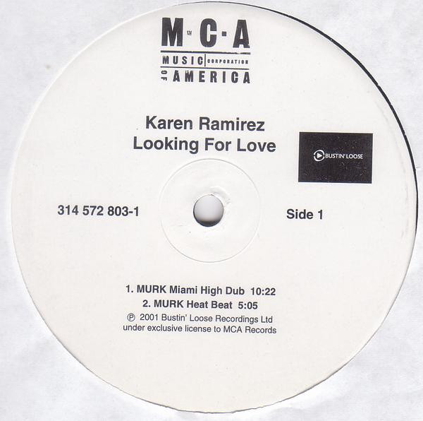 Karen Ramirez - Looking For Love | MCA Records (314 572 801-1) - 4