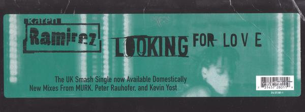 Karen Ramirez - Looking For Love | MCA Records (314 572 801-1)