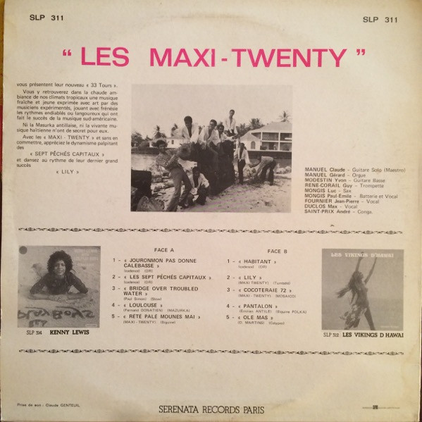 Les Maxi-Twenty - Maxi-Twenty | Serenata Records (SLP 311) - 2