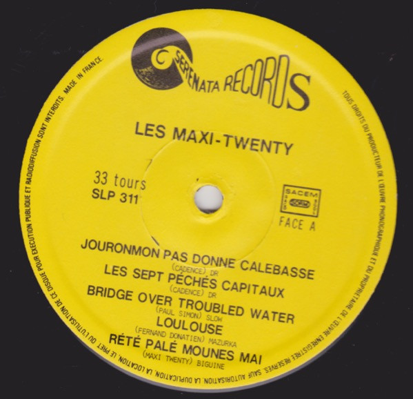 Les Maxi-Twenty - Maxi-Twenty | Serenata Records (SLP 311) - 4