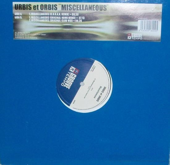 Urbis Et Orbis - Miscellaneous | Groove Tempo (GT8009MX)