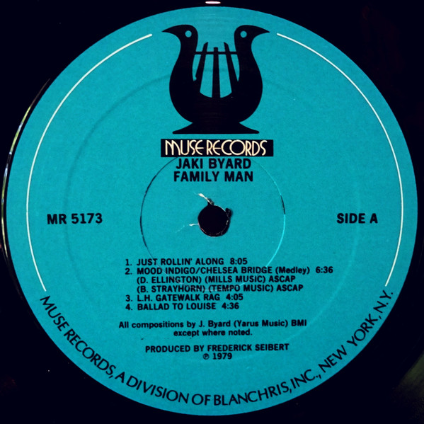 Jaki Byard - Family Man | Muse Records (MR 5173) - 3 Jaki Byard - Family Man | Muse Records (MR 5173) - 3