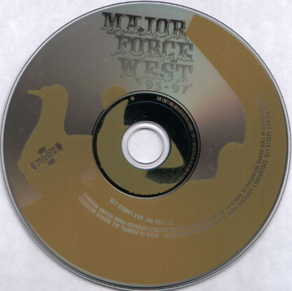 Major Force West - 93-97 | Mo Wax (MWR 105 CD) - 3 Major Force West - 93-97 | Mo Wax (MWR 105 CD) - 3