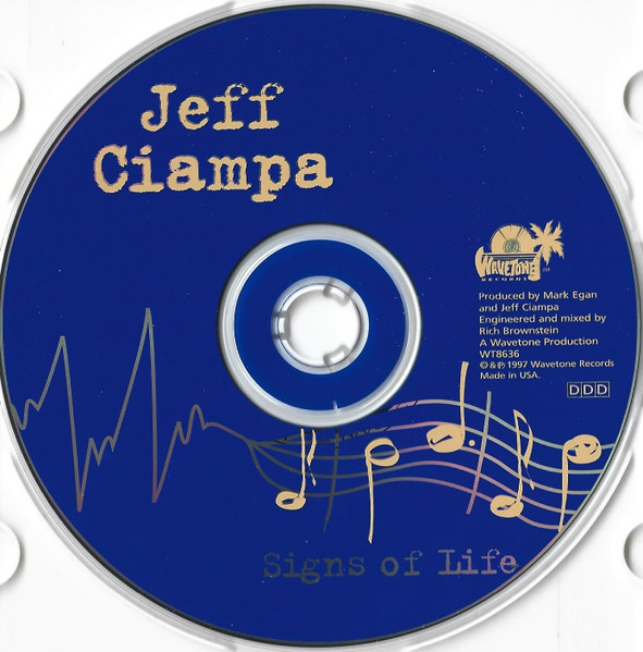 Jeff Ciampa - Signs Of Life | Wavetone Records (WT8636) - 3