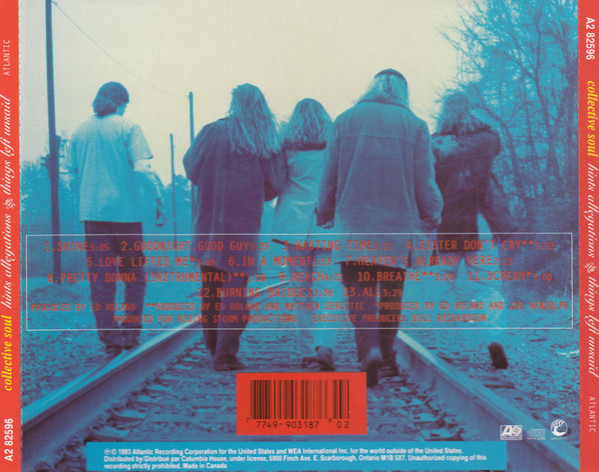 Collective Soul - Hints Allegations & Things Left Unsaid [CD] | Atlantic (A2 82596) - 2