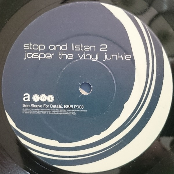 Jasper The Vinyl Junkie - Stop And Listen Vol II | BBE (BBE LP 003) - 2