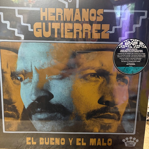 Hermanos Gutiérrez - El Bueno Y El Malo (Turquoise/Black Smoke Vinyl - Indies) | Easy Eye Sound (EES-027) - 2 Hermanos Gutiérrez - El Bueno Y El Malo (Turquoise/Black Smoke Vinyl - Indies) | Easy Eye Sound (EES-027) - 2