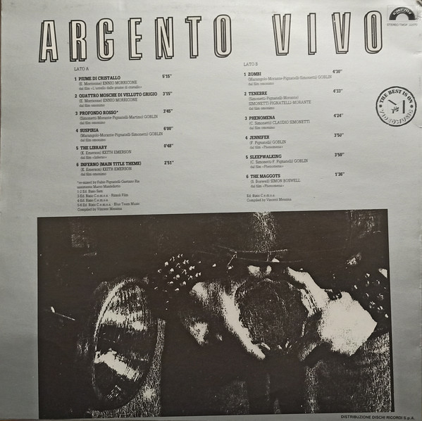 Various - Argento Vivo | Cinevox Record (TMDF 33.170) - 2