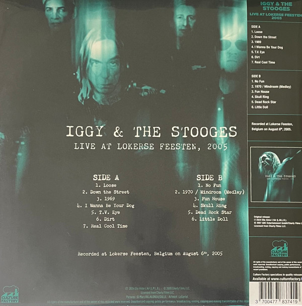 The Stooges - Live At Lokerse Feesten, 2005 | Culture Factory (783741) - 2