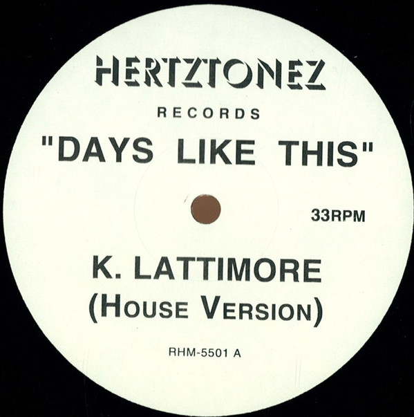 Various - Days Like This / Da Goodness | Hertztonez Records (RHM-5501) - 2