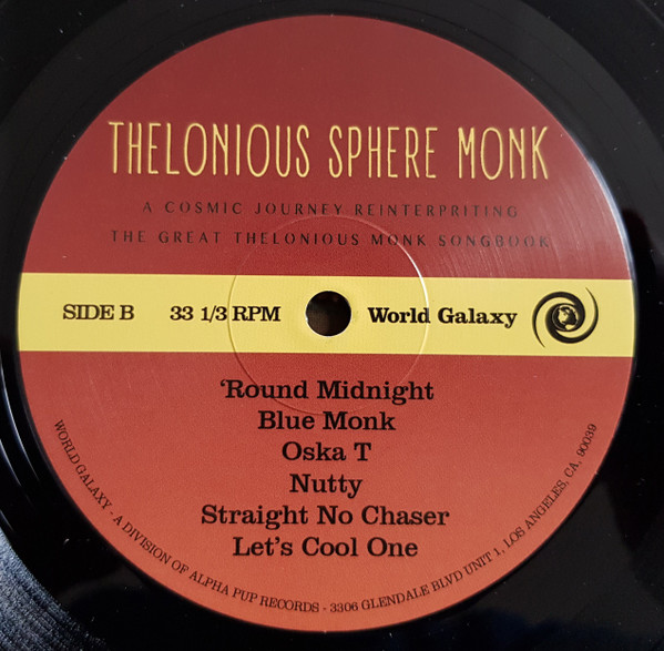 MAST - Thelonious Sphere Monk | World Galaxy Records (WG-009) - 4