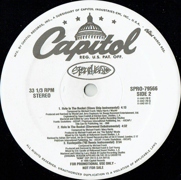 Spearhead - Hole In The Bucket | Capitol Records (SPRO-79565) - 2 Spearhead - Hole In The Bucket | Capitol Records (SPRO-79565) - 2