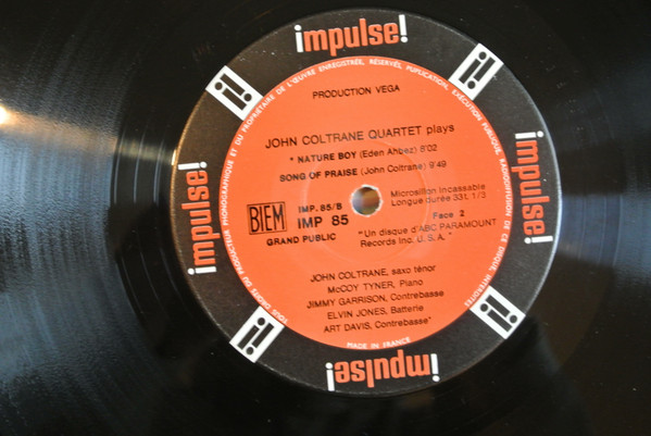 The John Coltrane Quartet - The John Coltrane Quartet Plays | Impulse! (IMP 85 GP) - 4 The John Coltrane Quartet - The John Coltrane Quartet Plays | Impulse! (IMP 85 GP) - 4