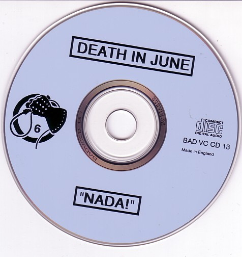 Death In June - "Nada!" | New European Recordings (BAD VC CD 13) - 4