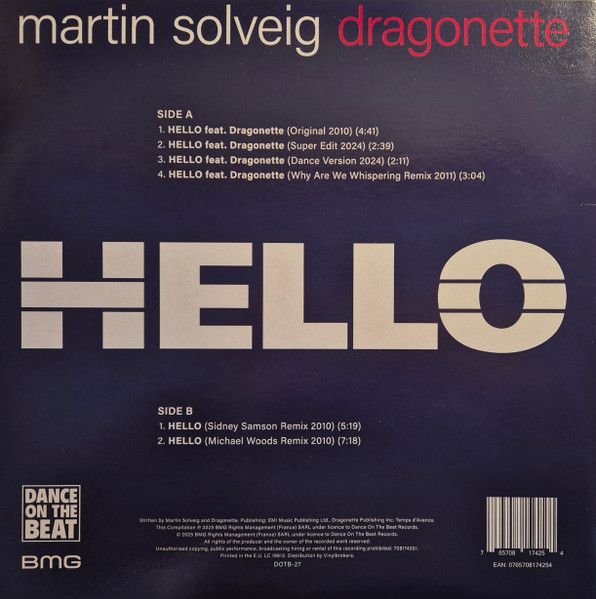 Martin Solveig & Dragonette - Hello | Dance On The Beat (DOTB-27) - 2