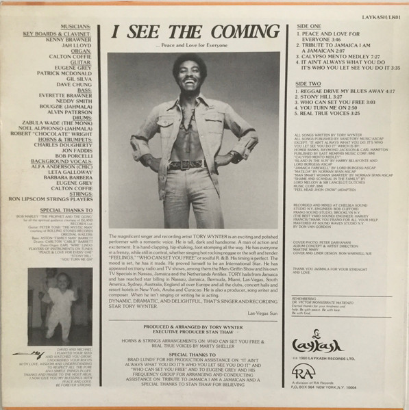Tory Wynter - I See The Coming ... | Laykash Records (LK 01) - 4 Tory Wynter - I See The Coming ... | Laykash Records (LK 01) - 4