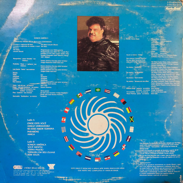 Tim Maia - Somos América | Gel Continental (1.35.404.034) - 2