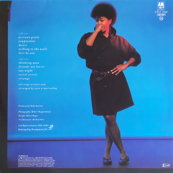 Joan Armatrading - Secret Secrets | A&M Records (AMA 5040) - 2