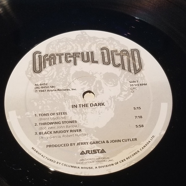 The Grateful Dead - In The Dark | Arista (AL-8452) - 3